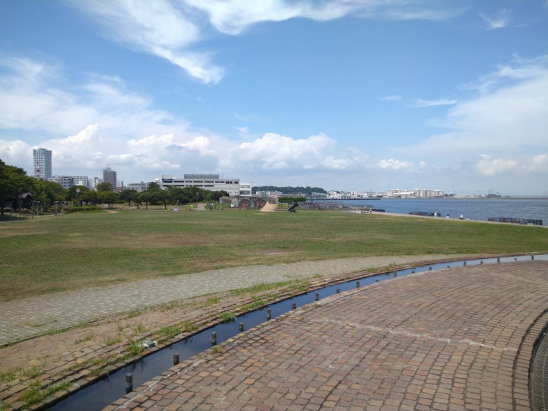 うみかぜ公園のBBQ混雑状況