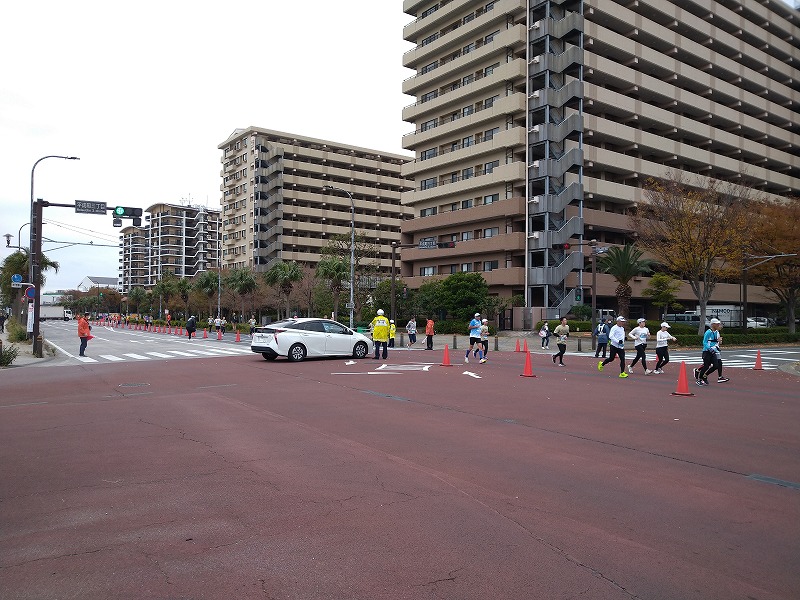 シーサイドマラソン風景