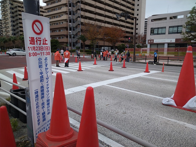 シーサイドマラソン風景